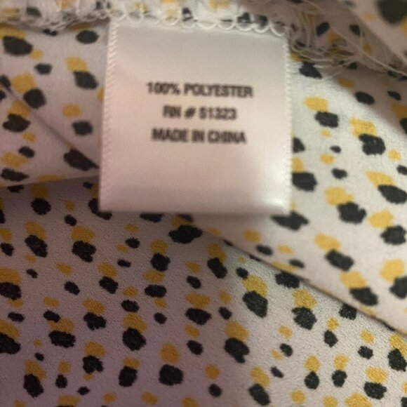 ✨ Cynthia Steffe Polka Dot Print Blouse (Size M) - Picture 6 of 6